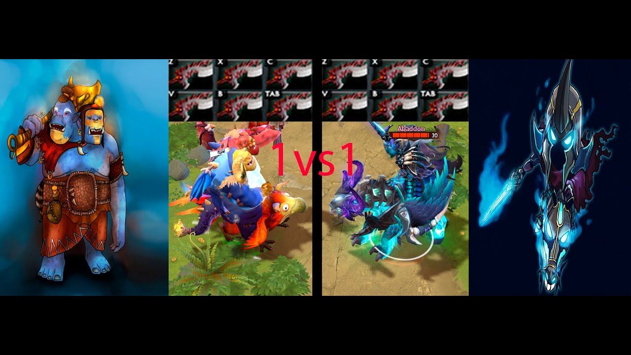 Ogre Magi 1 vs 1 Abaddon Glokao смотреть онлайн