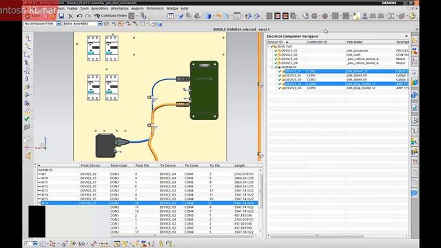NX 8.5 | SIEMENS | ROUTING ELECTRICAL - HARNESS