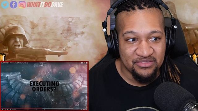 Reaction to SABATON - Wehrmacht (Official Lyric Video) смотреть онлайн