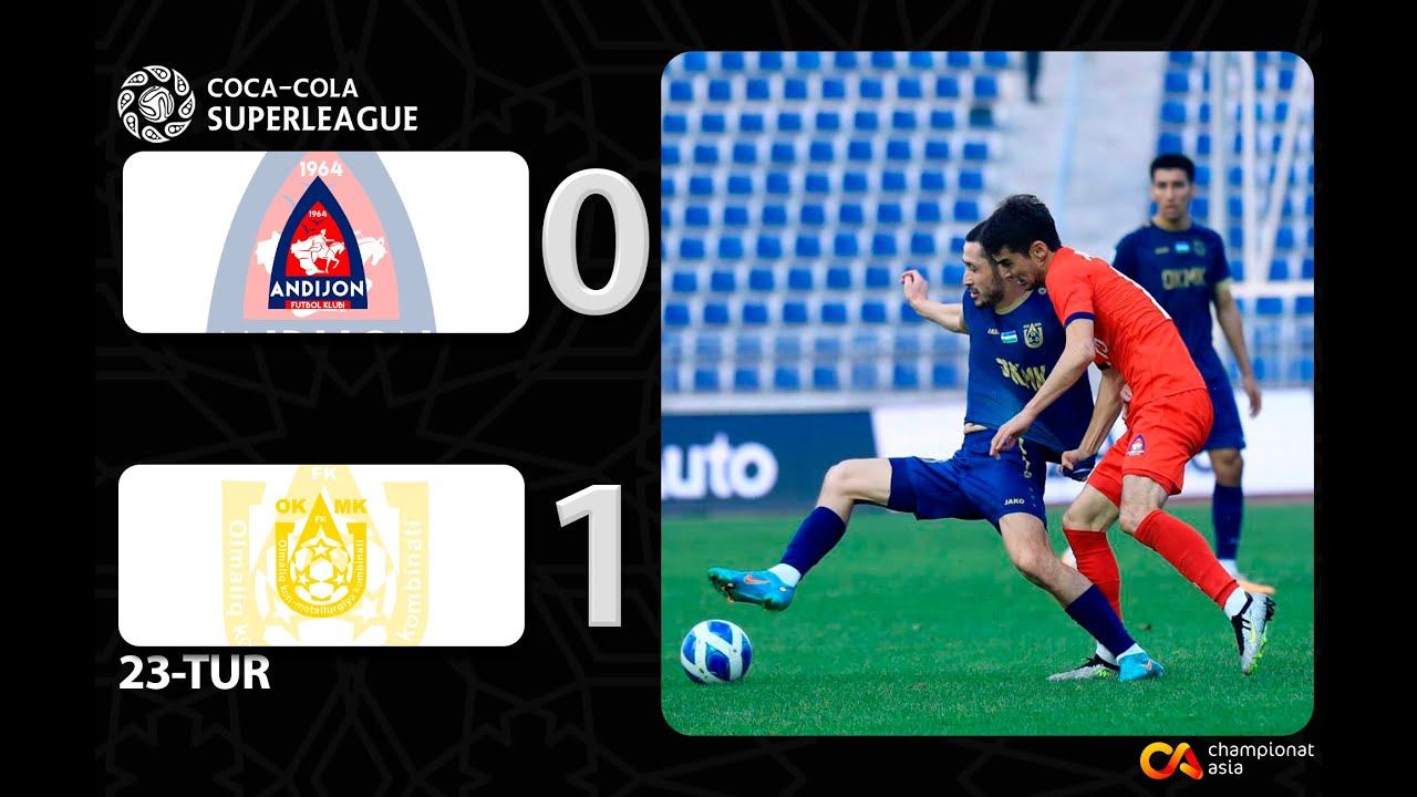 Superliga. Andijon - OKMK 0:1 Highlights (28.10.2023) смотреть онлайн