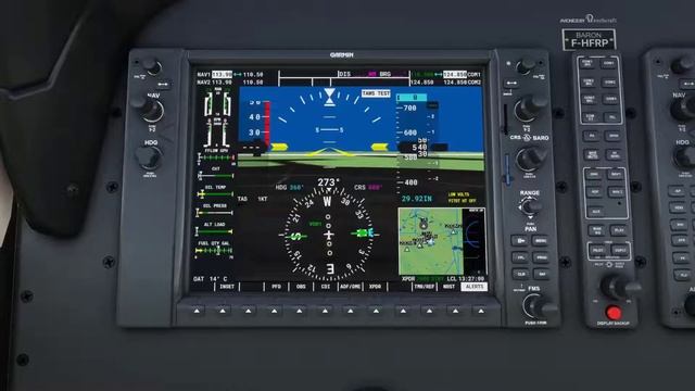 02 Baron 58 MSFS : Check list avant démarrage смотреть онлайн