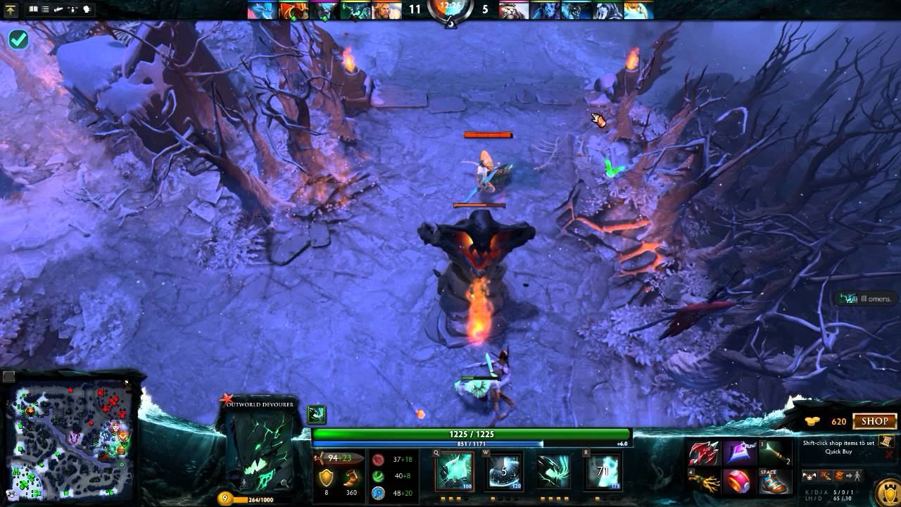 Dota 2 - 6.86 Balanced Outworld Devourer смотреть онлайн