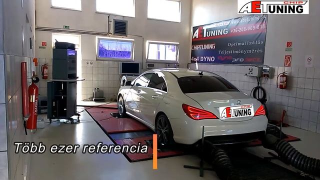 Mercedes CLA 180 AET Chiptuning Ecotuning