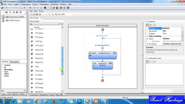 TEMS investigation how to make short call & data scripts part 6 technical sandy смотреть онлайн