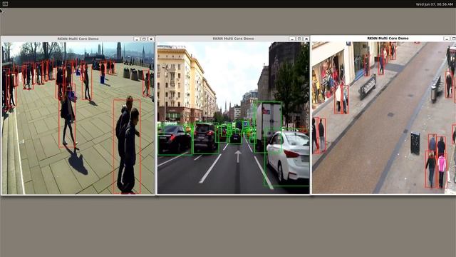 RK3588 - Object detection on multiple video streams смотреть онлайн