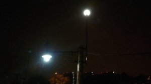 Гроза ночью в Москве 12 июня 2020.