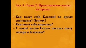 Гамлет.Слайд. 9класс