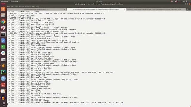 WTDBG2: Long Read Genome Assembly Tool смотреть онлайн