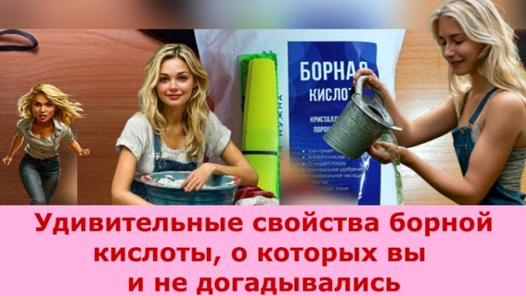 Удивительные свойства борной кислоты, о которых вы и не догадывались смотреть онлайн