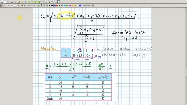 Standart Chetlanish. Algebra 11-sinf. 45-dars