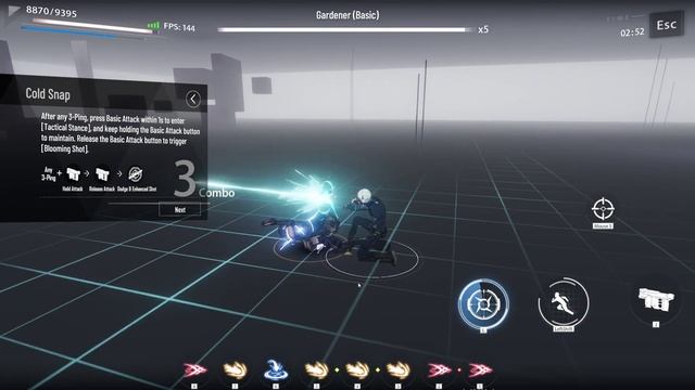 Punishing: Gray Raven PC Client Free camera vs Fixed camera test смотреть онлайн