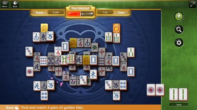 Microsoft Mahjong | Golden Tiles - Hard | August 5, 2021 | Daily Challenges смотреть онлайн