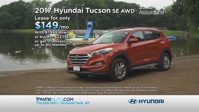 Save $1,000's On A 2017 Sonata Or Tuscon At Towne смотреть онлайн