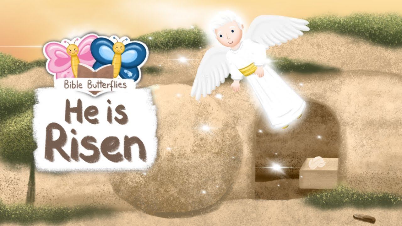 EASTER: HE IS RISEN! JESUS IS ALIVE · BIBLE STORIES FOR CHILDREN KIDS TODDLERS · ANIMATED CARTOON смотреть онлайн