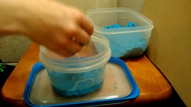 Что будет с кинетическом песком если смешать с вод смотреть онлайн