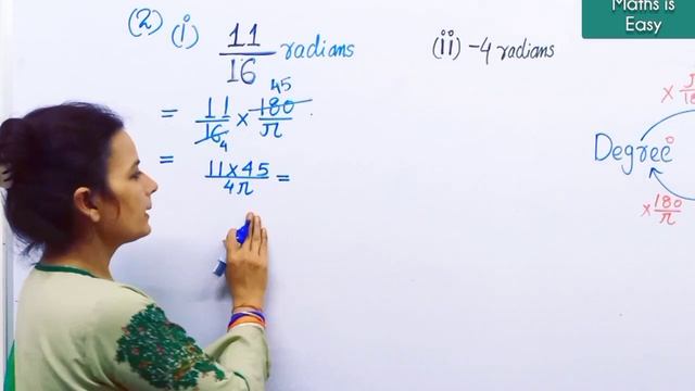 Trigonometry Class 11| Radian Degree Conversion | NCERT Exercise 3.1| Class 11 Maths| Maths is Eas смотреть онлайн
