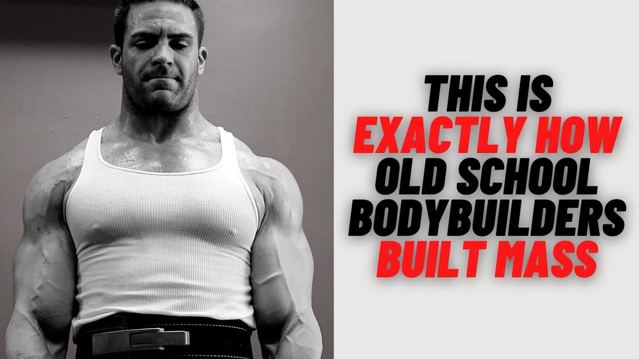 This Is EXACTLY How Old School Bodybuilders Built Mass!