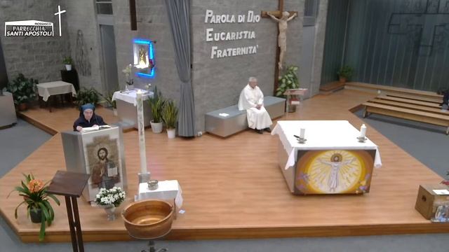 Santa Messa ore 21.00 del Sabato Santo Veglia Pasquale - Santi Apostoli Piossasco смотреть онлайн