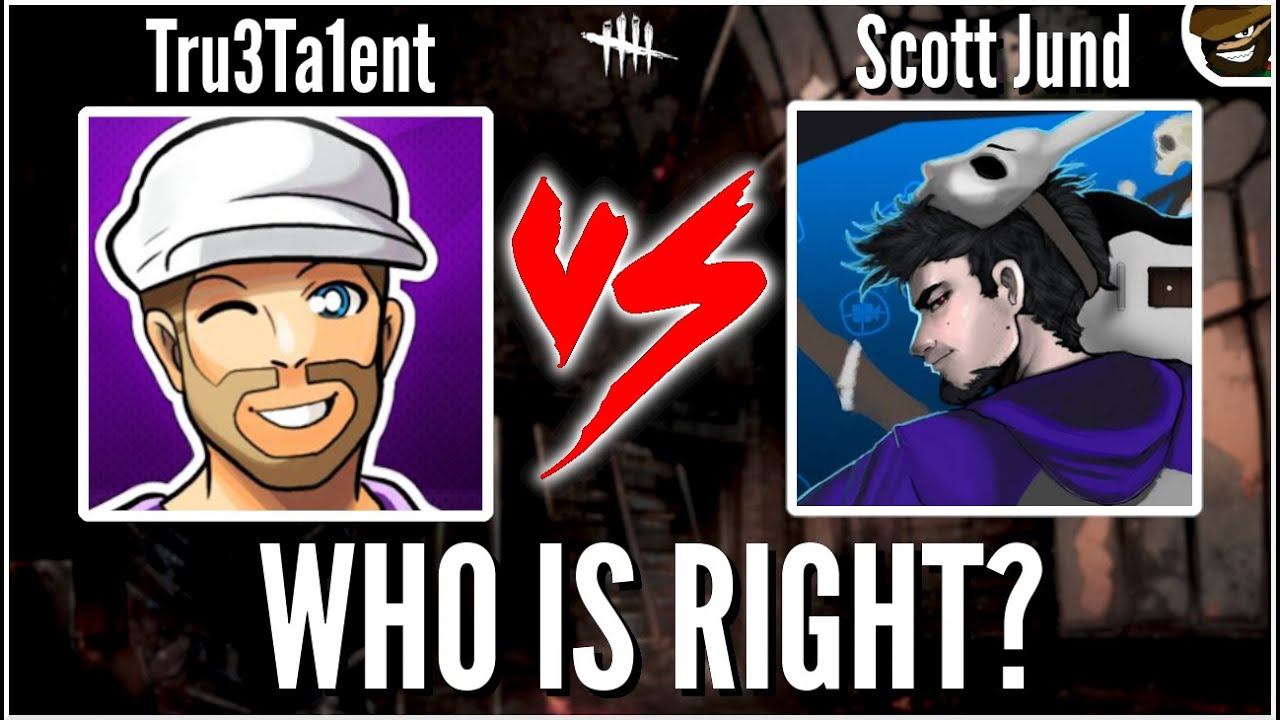 Tru3ta1ent vs Scott Jund - Dead by Daylight Discussion смотреть онлайн