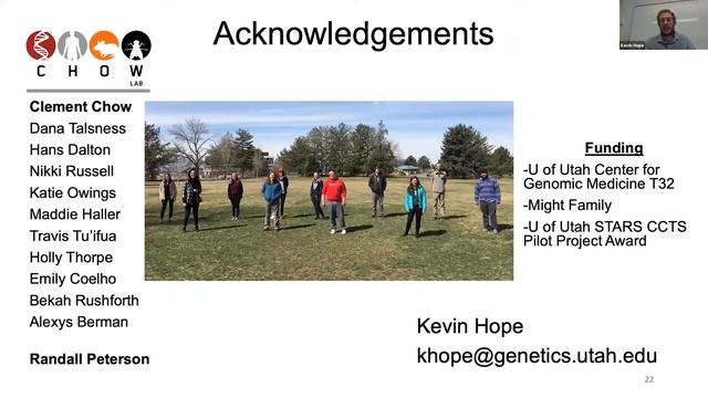 UGP Genome Rounds, May 21, 2021 смотреть онлайн