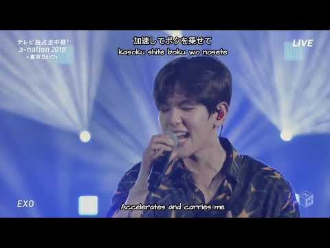 EXO - Cosmic Railway Live Lyrics [Kan/Rom/Eng] смотреть онлайн