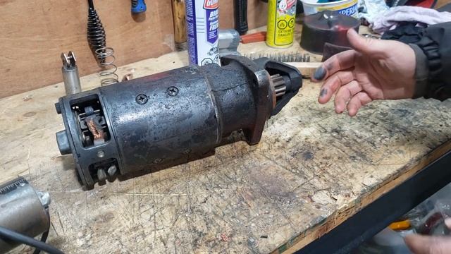 Tractor Starter - Maintenance & Repair - Freezing and Sticking Solenoid Bendix смотреть онлайн