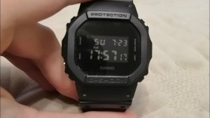 Обзор Casio G-Shock DW 5600.