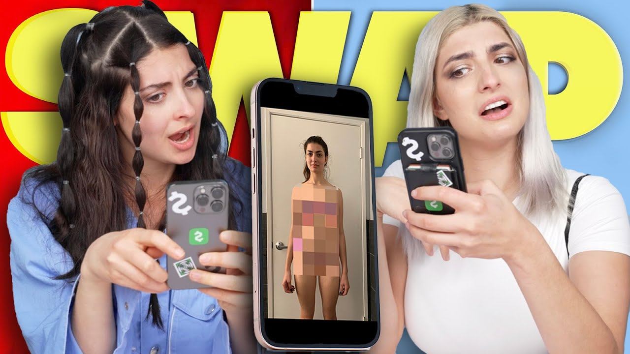 Sisters Go Through Each Others Phones! смотреть онлайн