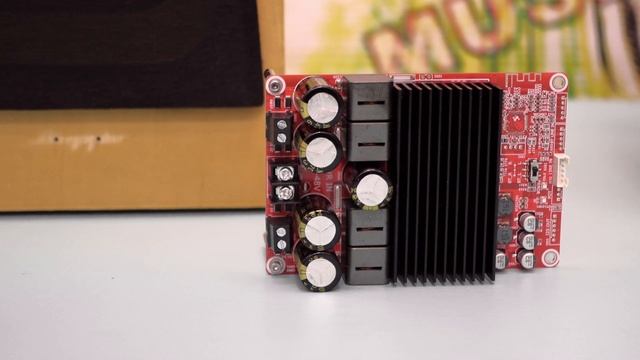 TPA3255 Stereo 300W Line Input BDM8-A Class D Audio Amplifier Board смотреть онлайн