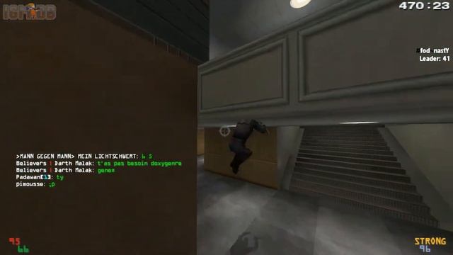 Jedi Knight II: Jedi Outcast: 10 9 OWNED a scripter/lagscripter/mapcheater wtih PURE skill LMAO смотреть онлайн
