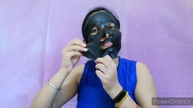 Garnier skin active pure charcoal serum sheet mask|| #bestsheetmask #garniersheetmask смотреть онлайн