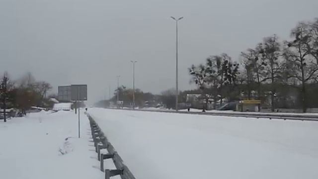 Снегопад в Киеве видео смотреть онлайн