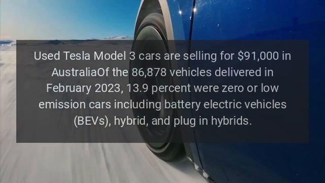 Tesla Model 3 still the top selling E V in Australia смотреть онлайн