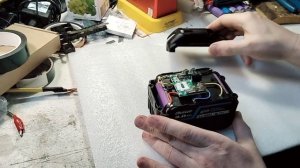 Китайский аккумулятор для ледобуров.