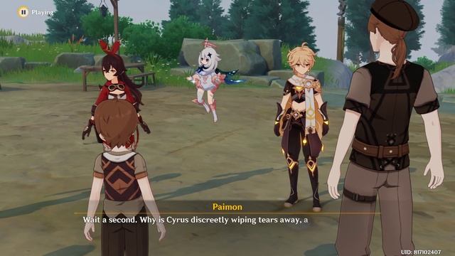 Albedo Story Quest "Shadows Admidst Snowstorms Part 3" смотреть онлайн