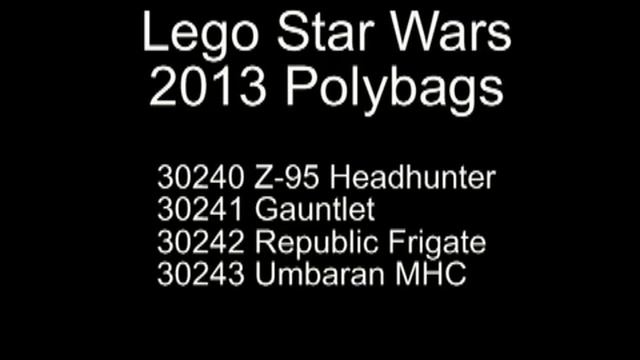 New Lego 2013 Star Wars Summer Sets and Polybags смотреть онлайн