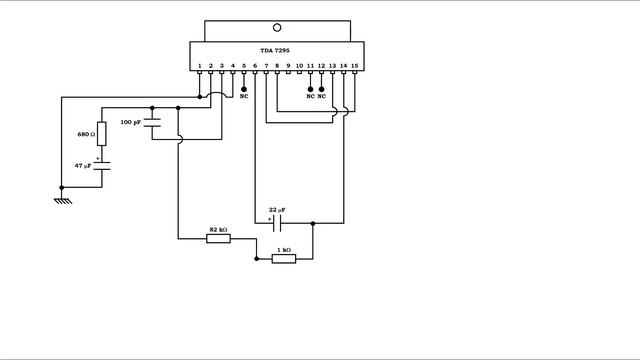 DIY Stereo Power Amplifier TDA 7295
