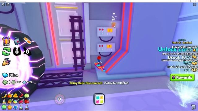 UPDATE #9! 15 NEW SHINY RELICS! - Pet Simulator 99 (PS99) - Roblox смотреть онлайн