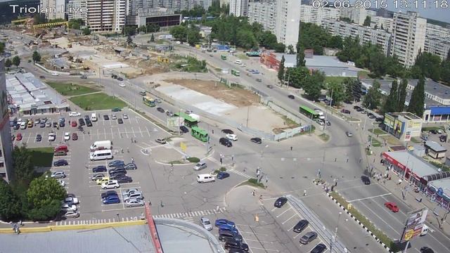 Triolan.Live - Харьков, станция метро "Победа" (02-06-2015) смотреть онлайн