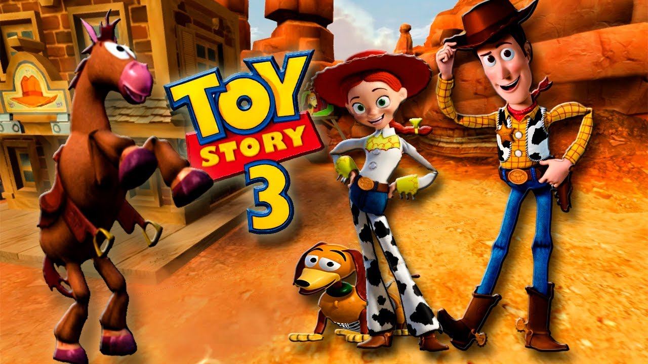 У меня появилась лошадь.  Полное прохождение ▶️ Toy Story 3 - История игрушек 3 #ToyStory