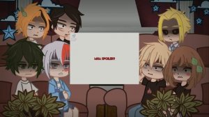 Реакция МГА "Моя геройская академия" 3/3 Мидория, Бакуго, Тодороки, Каминари, Урарака, Айзава, Яги.