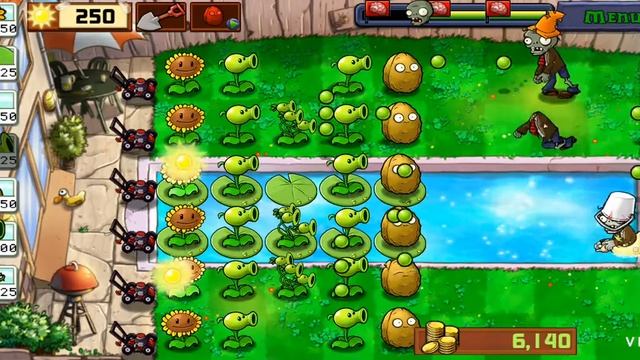 PvZ 1 #4.Новая локация и новые растения!!!Прошлая серия не выложалась на канал!!! смотреть онлайн