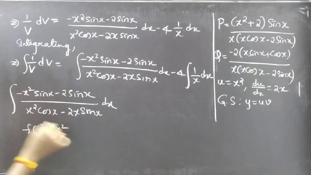 x(xcosx-2sinx)y"+(x^2+2)sinxy'-2(xsinx+cosx)y=0 #Reductionoforder L973 смотреть онлайн