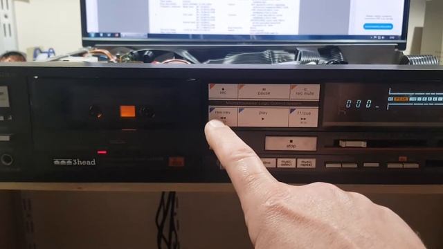 Technics RS-M253X first start, problems. смотреть онлайн