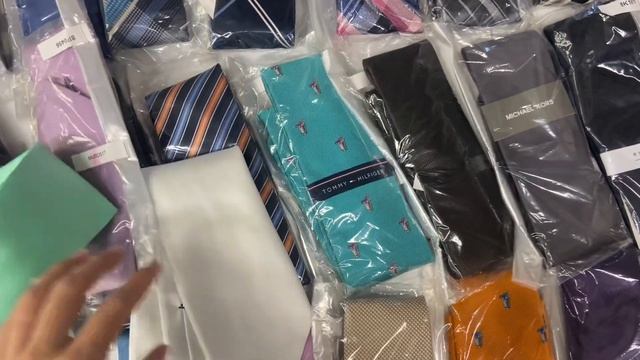 Men's Necktie Wholesale Lot, TOMMY HILFIGER, MICHAEL KORS, CALVIN KLEIN and more, 70 items, Returns смотреть онлайн