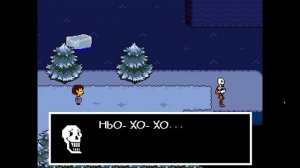 этот скелетон быканул и получил по губе! Монвер в Undertale 3