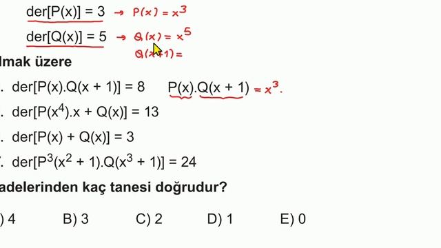 Sayfa 108 - Polinomlar - Polinom Kavramı ve Polinomlarda İşlemler - Eğitim Vadisi TYT Matematik PDF смотреть онлайн