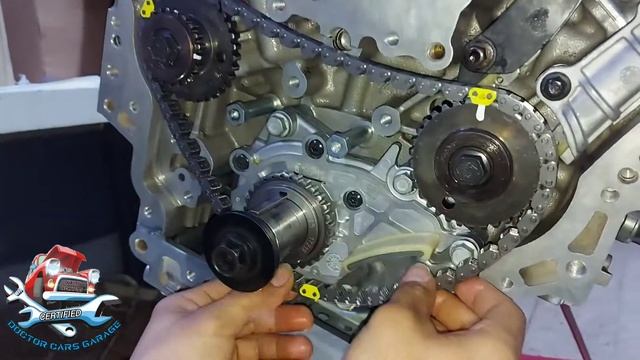 CHEVROLET V6 ENGINE TIMING CHAIN SET UP смотреть онлайн