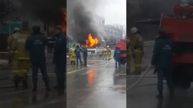 Пожар в г Прохладном КБР смотреть онлайн