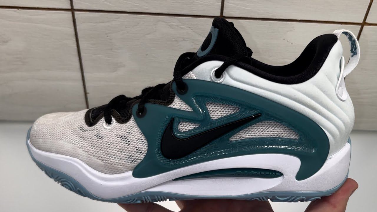 Nike KD 15 Mariners White Green Basketball Shoes смотреть онлайн